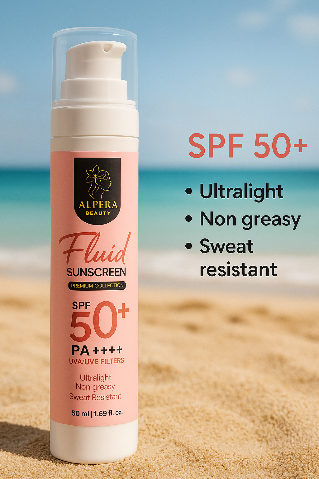 Alpera Beauty Sun Shield Sunscreen SPF 50 PA+++